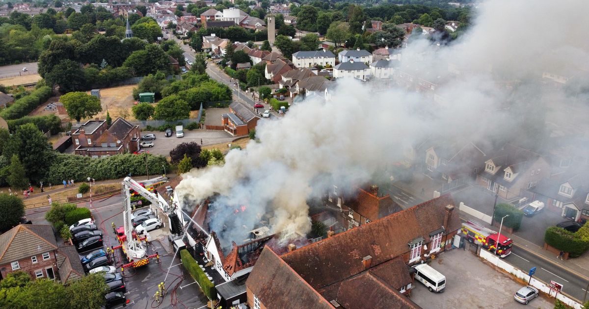 Fire in Billericay Today – Essex Roof Destroyed in House Fire That Spread to Neighbouring Property